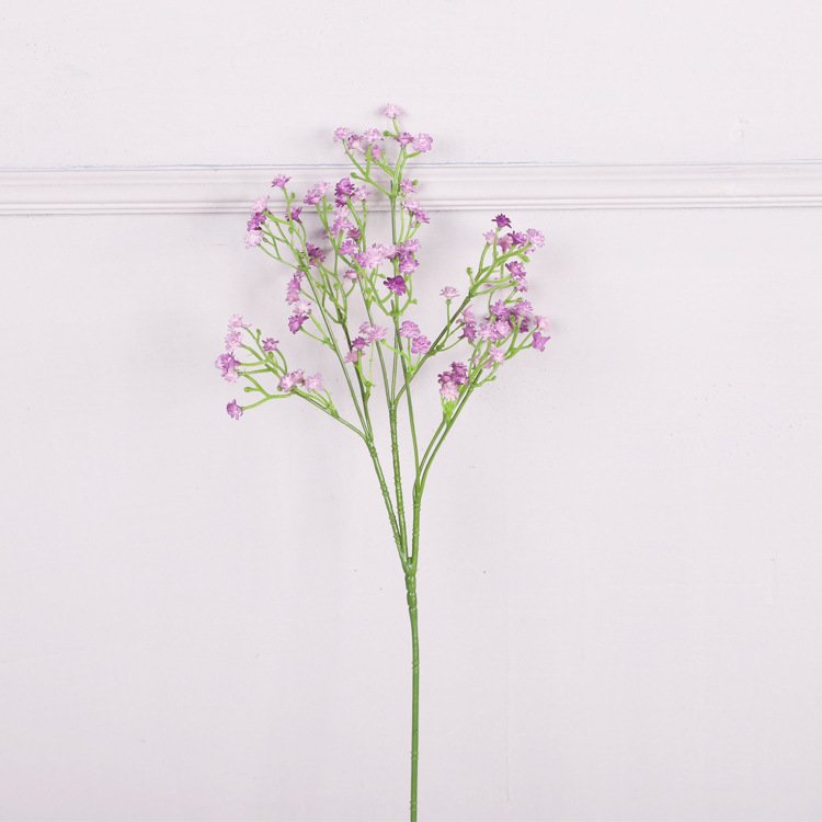 Simulation starry sky Dried flowers bouquet high-grade wholesale Artificial Flower wedding decoration flower soft glue starry ar