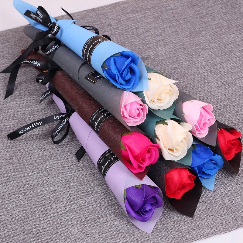 2025 Customized Single Mother's Day Simulated Carnation and Eternal Flower Event Commemorative Gift