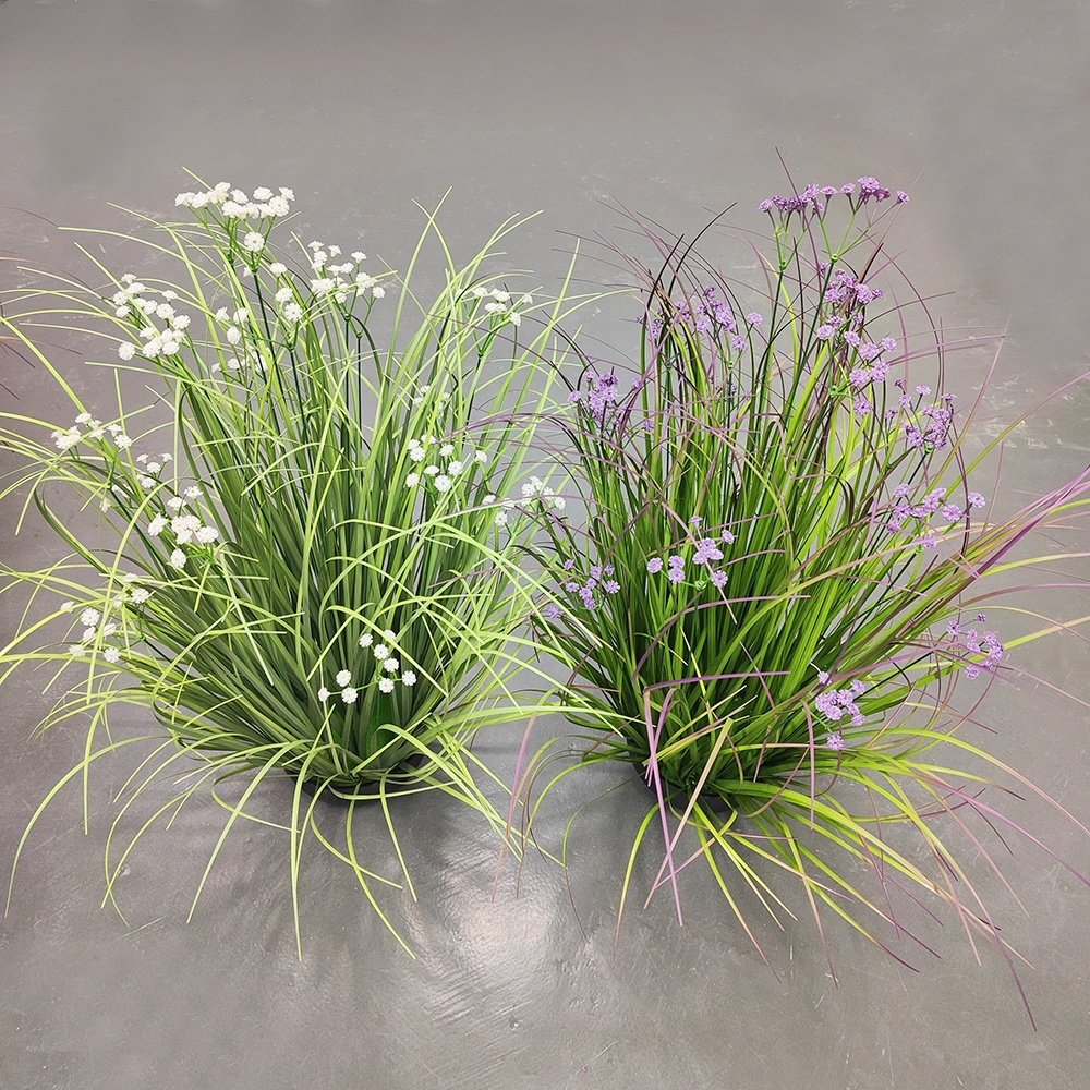 Pampas Grass Dried Flowers Hot Selling Home Wedding Decoration Fluffy Natural Reed Pampas Grass with pot