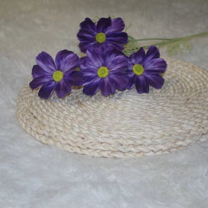 Single Stem Silks Artificial Gesang Bouquet 3D Printed Wedding Flower Decoration for Restaurants for Weddings and Events Gift