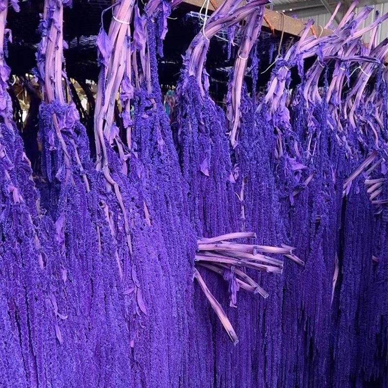 New hot sale artificial Flower Hanging Rice Dried Flower Lover's Tears Soft Alice Hanging Flower