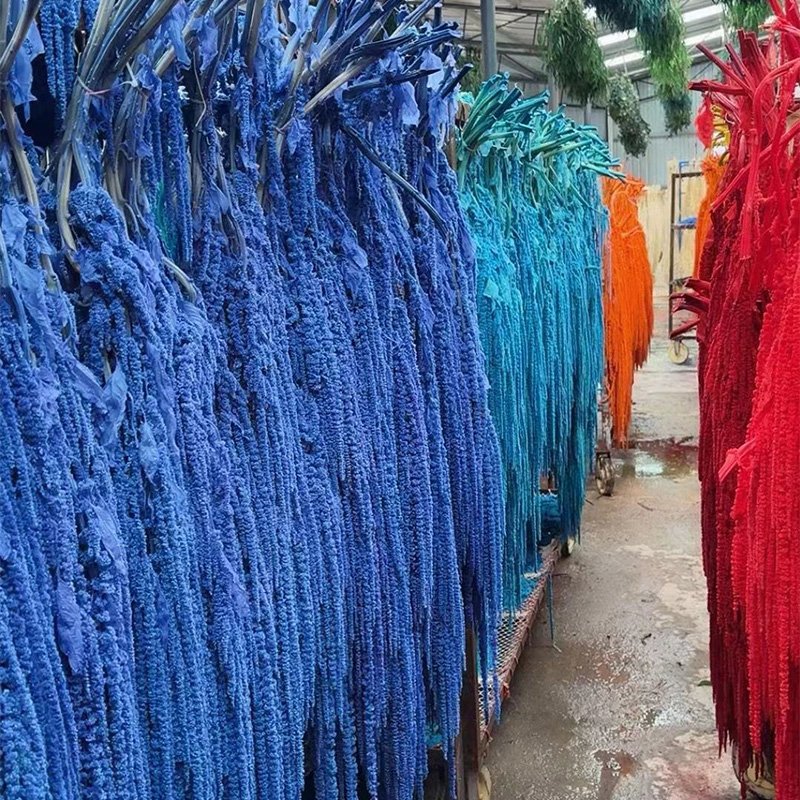 New hot sale artificial Flower Hanging Rice Dried Flower Lover's Tears Soft Alice Hanging Flower