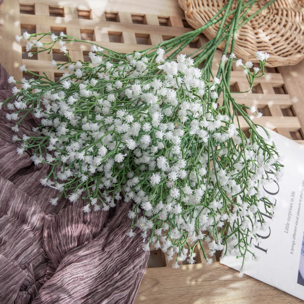 Artificial Baby Breath Flowers Gypsophila Bouquets flower for Wedding Decor DIY Home Party