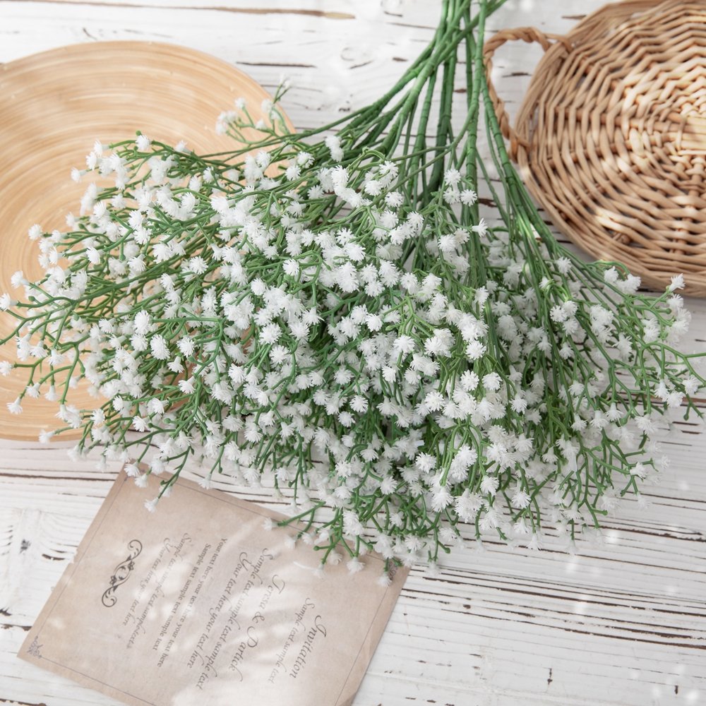 Artificial Baby Breath Flowers Gypsophila Bouquets flower for Wedding Decor DIY Home Party