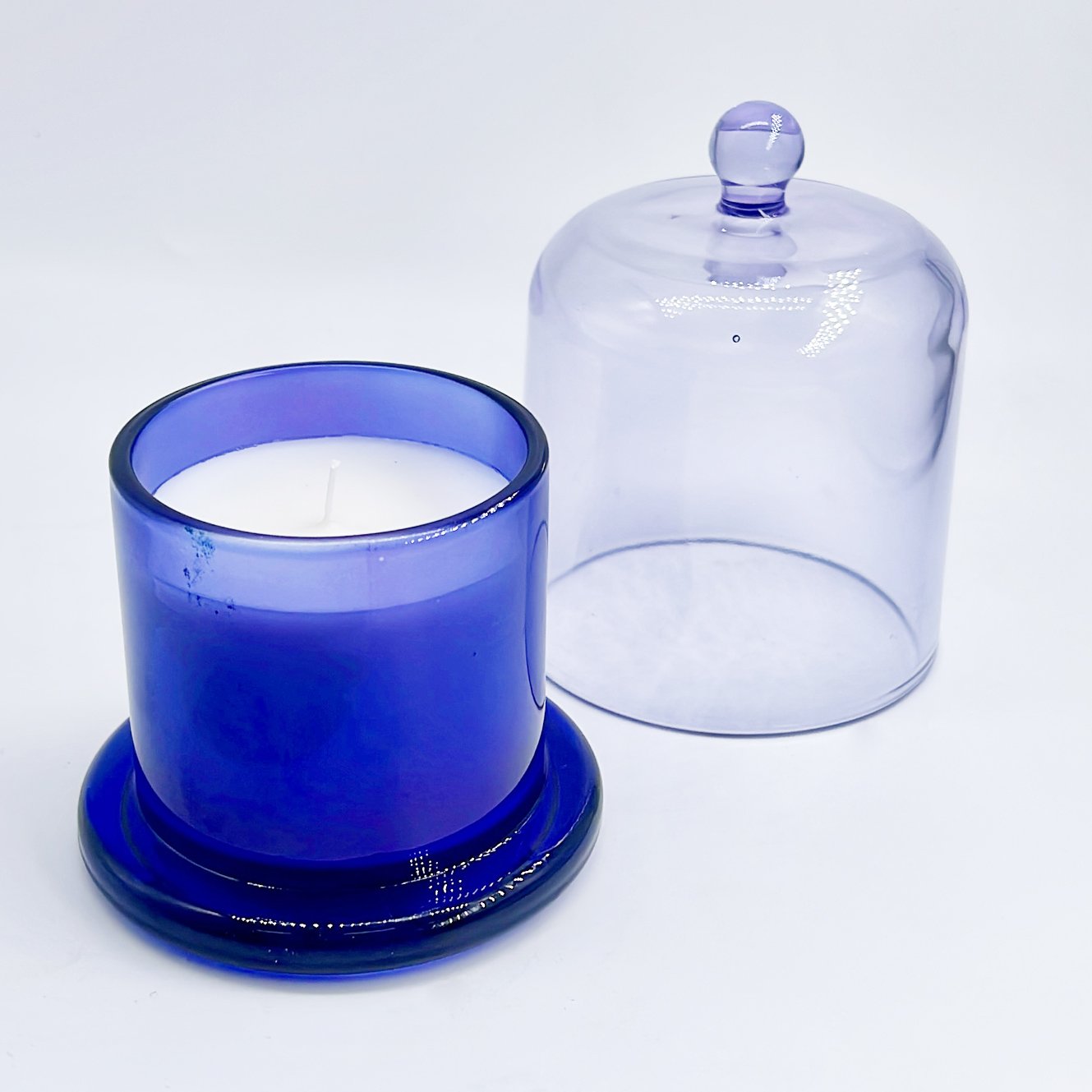 Hot Sales Luxury Gift Set Aroma Tins Jar Candle Natural Dried Flower Soy Wax Scented Candles Glass Cloch Set