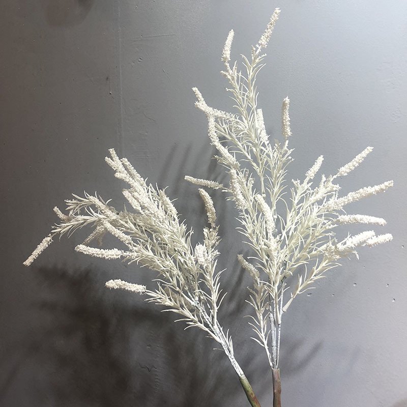 Sage Artificial Flower Dog's Tail Grass Decorative Plastic Rose Autumn Wedding Props