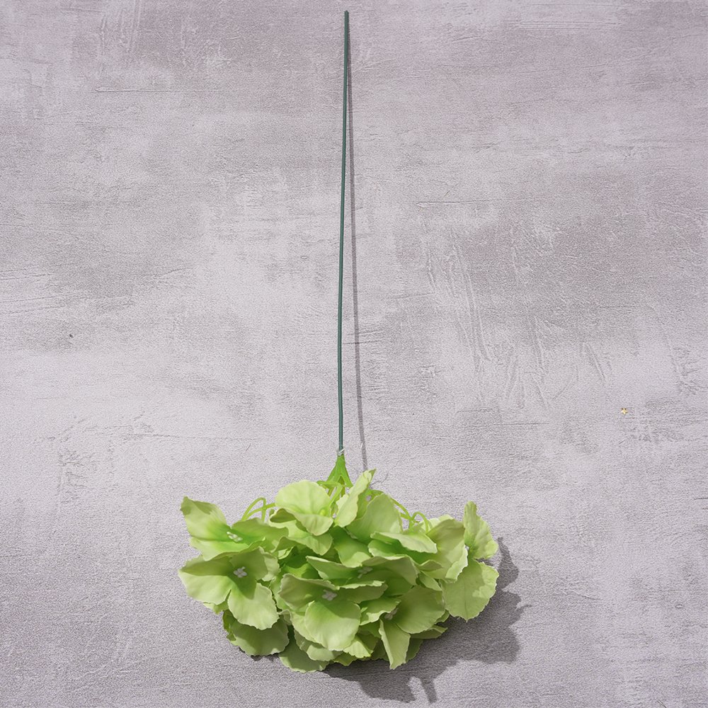 Wedding Small Single Hydrangea Simulation Flower Home Decoration Stage Wedding Base Decoration Silk Flower