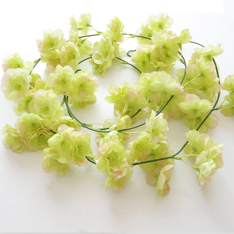 Air conditioning decorative flowers, grapevine wedding, dried flowers, artificial flowers, simulated cherry blossoms