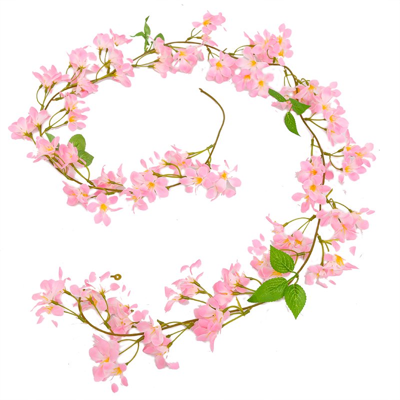 Air conditioning decorative flowers, grapevine wedding, dried flowers, artificial flowers, simulated cherry blossoms
