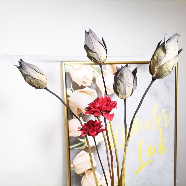 SumFlora Yunnan wholesale natural plant long lasting dry flowers dried lotus for decoration