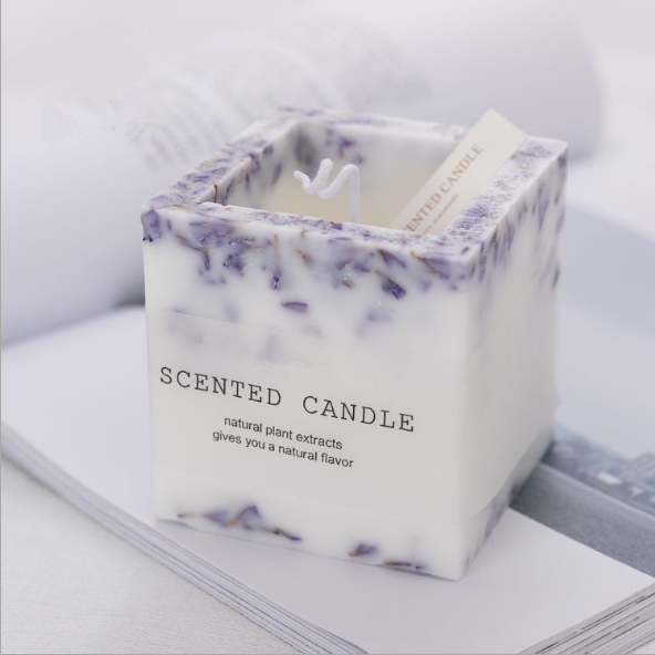 Wholesale Luxury Dried Flower Aromatherapy Fragrance Candle Soy Wax Scented Candle High Quality Custom