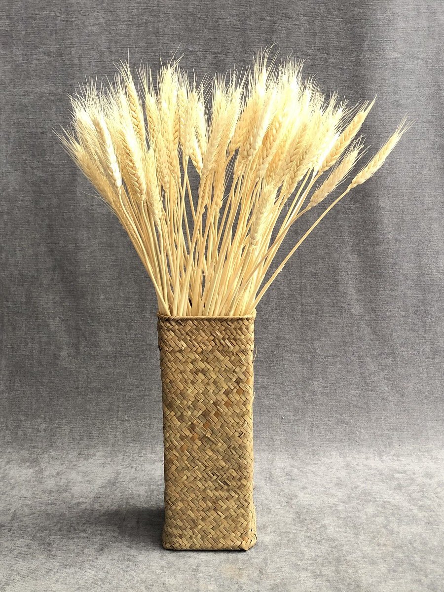 Factory Wholesale High Quality Natural Wheat Bouquet Real Wheat Ears Dried Flowers Bouquet Plants Decorations Home