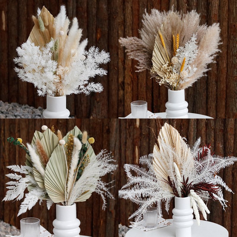 Wholesale Forever Pampas Dry Flower Bouquets Dried Pampas For Home Decor