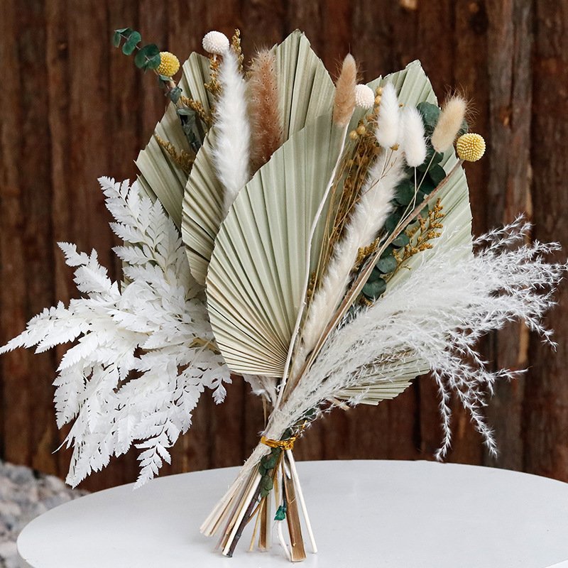 Wholesale Forever Pampas Dry Flower Bouquets Dried Pampas For Home Decor