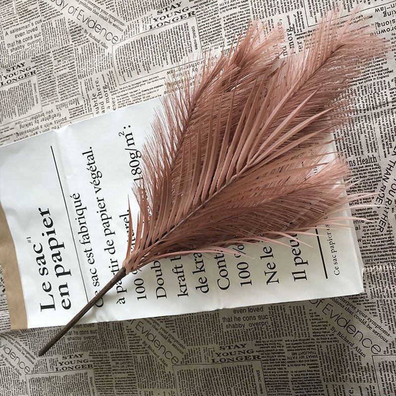 Floral arrangements of dry natural pampas grass tall fluffy artificial reed grass
