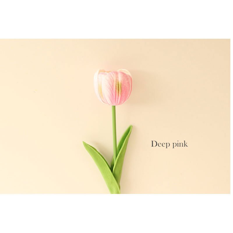 Premium sense Tulip simulation flower Wedding fake flower Light luxury living room decoration dry bouquet bridal photo props