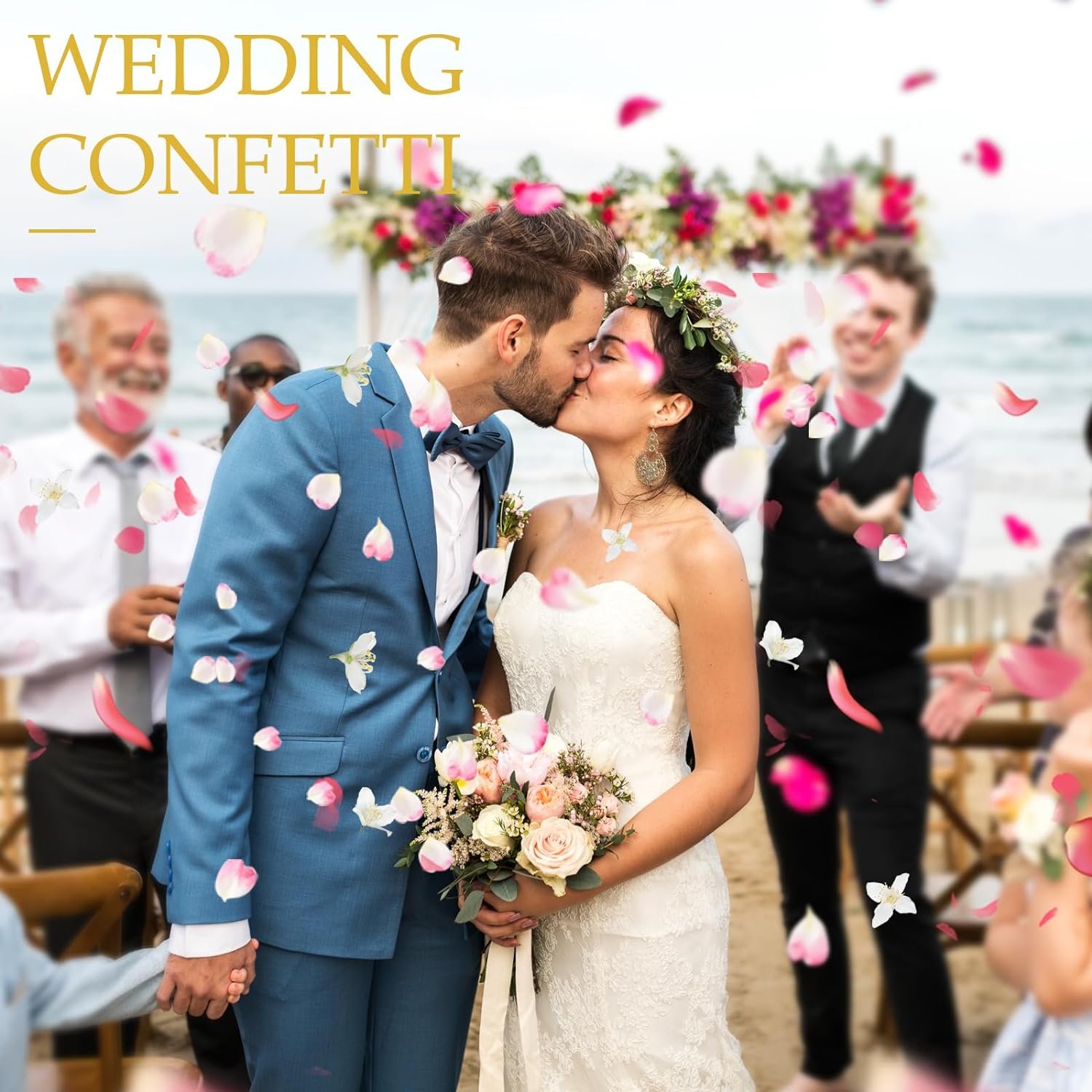Wholesale High Quality Natural Dried Rose Flower Wedding Confetti dried Rose Petals Jasmine dried rose Petals confetti