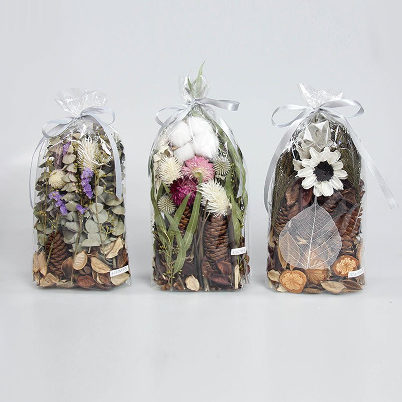 G99 Home Fragrance Sachet Petals Rina Orange Scented Potpourri Dried Flowers Autumn Decorative Fall Potpourri Bags