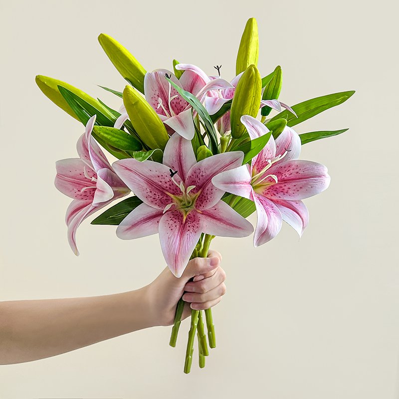 ZhiXia wholesale custom plastic single flower artificial calla lily centerpieces for wedding table event decor