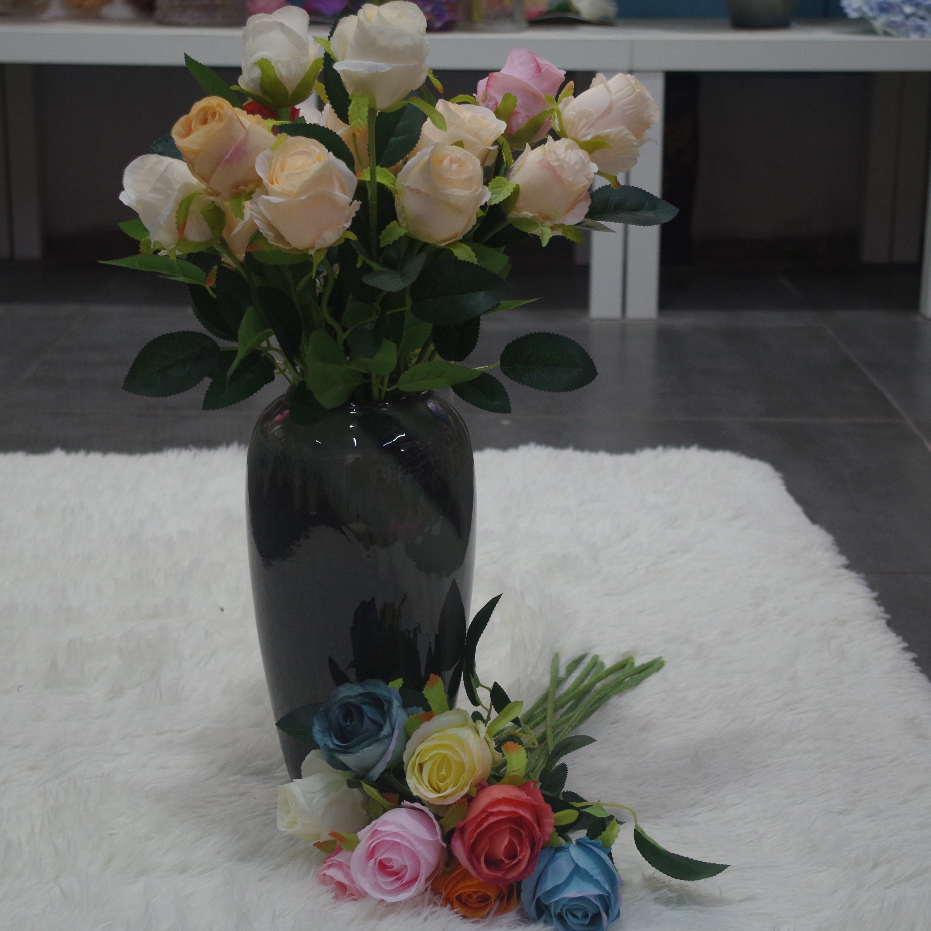 High Quality Bulgarian Rose Artificial Wedding Flowers Dried Material Decorative Flowers for Weddings-Wholesale
