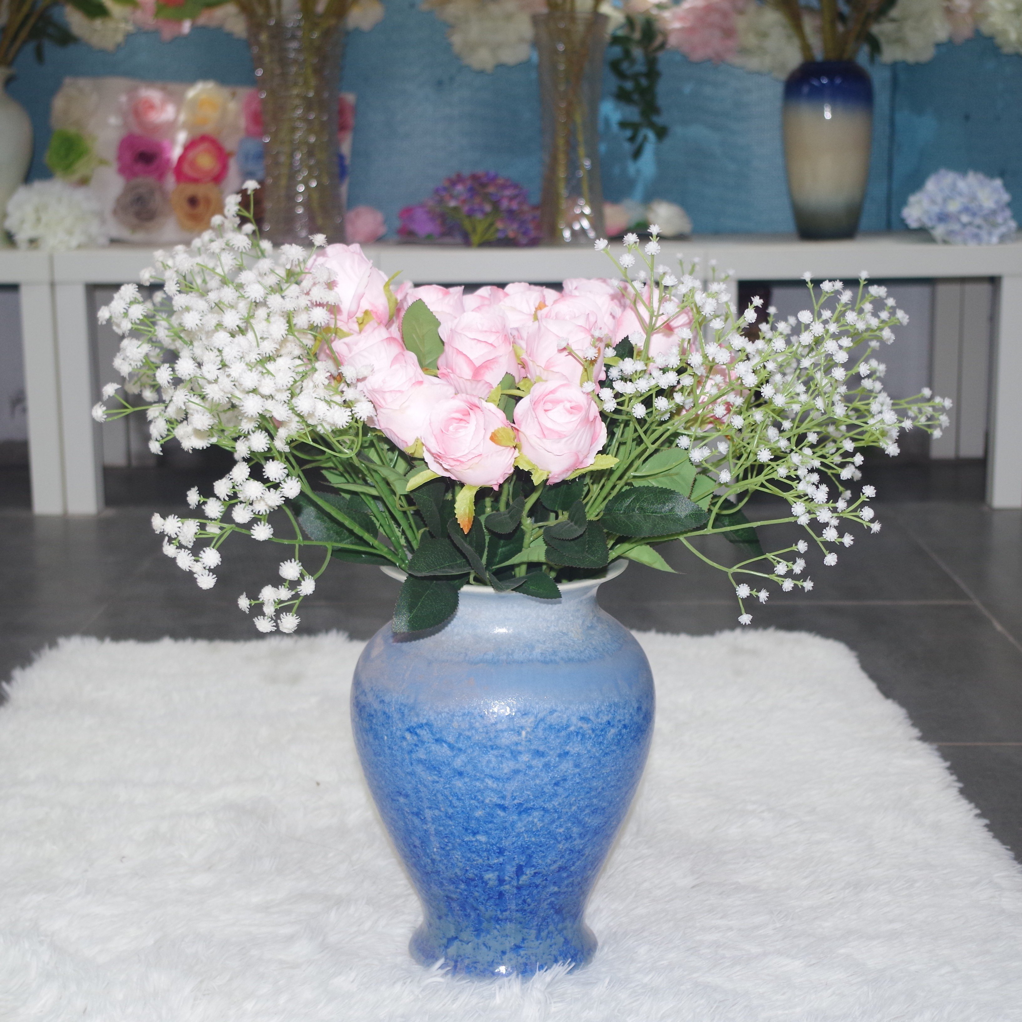 High Quality Bulgarian Rose Artificial Wedding Flowers Dried Material Decorative Flowers for Weddings-Wholesale