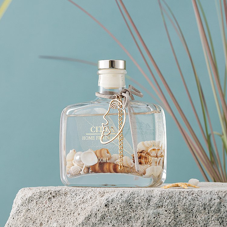 Hotel-Style Home Reed Diffuser Dried Flower Fragrance Glass Incense Air Freshener Bedroom Aromatherapy Stick Perfume Gifts