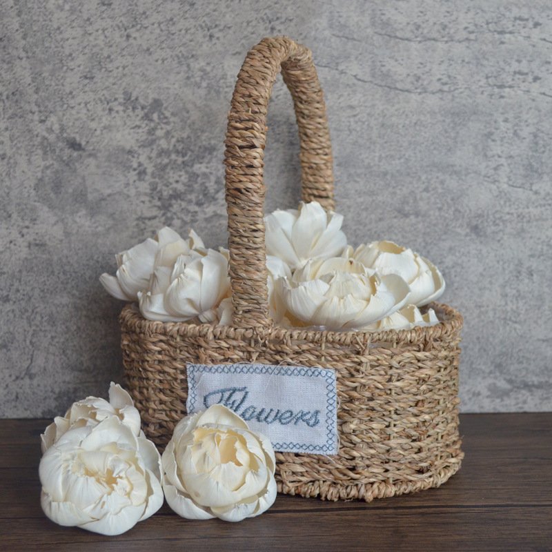 Cheap Wholesale Faux Flowers Artifical Sola Flower for Home Wedding Decor Sola Wood Flower