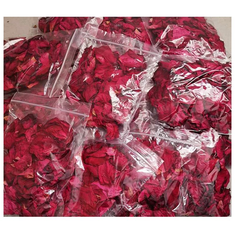 Natural dried rose petals for wedding and bath real biodegradable flower confetti organic rose petals