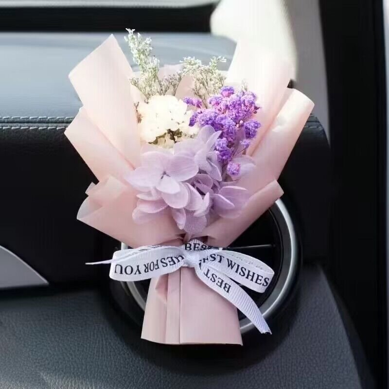 wedding Flowers Valentines Day artificial dried faux Preserved Dome Rose flower greeting decoration home decor