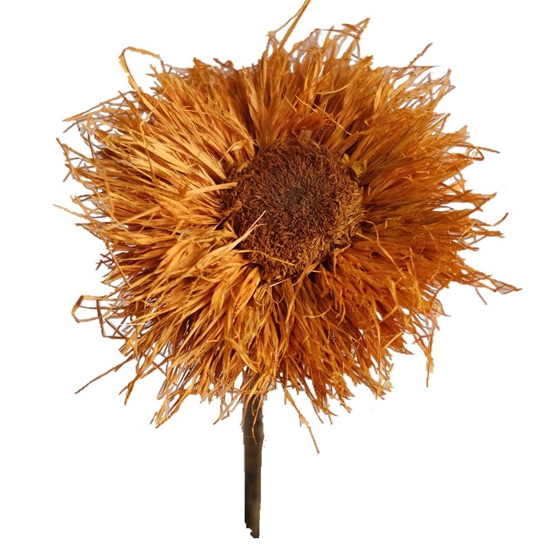 Dried flowers bulk Sunflowers High Quality Handmade Flowers Home Decoration Desktop flower arrangement