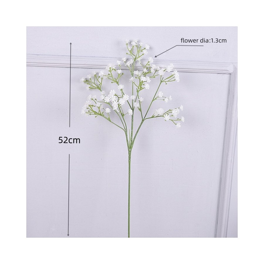 Baby Breath Flowers Home Party Wall Decoration High Quality Artificial Plastic Gypsophila Flower Branch Cheap Price Wedding
