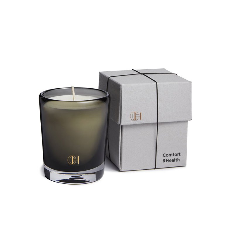 Kabbalah Custom Black Gold Luxury Elegant Candle Healing Soy Wax Scented Candle