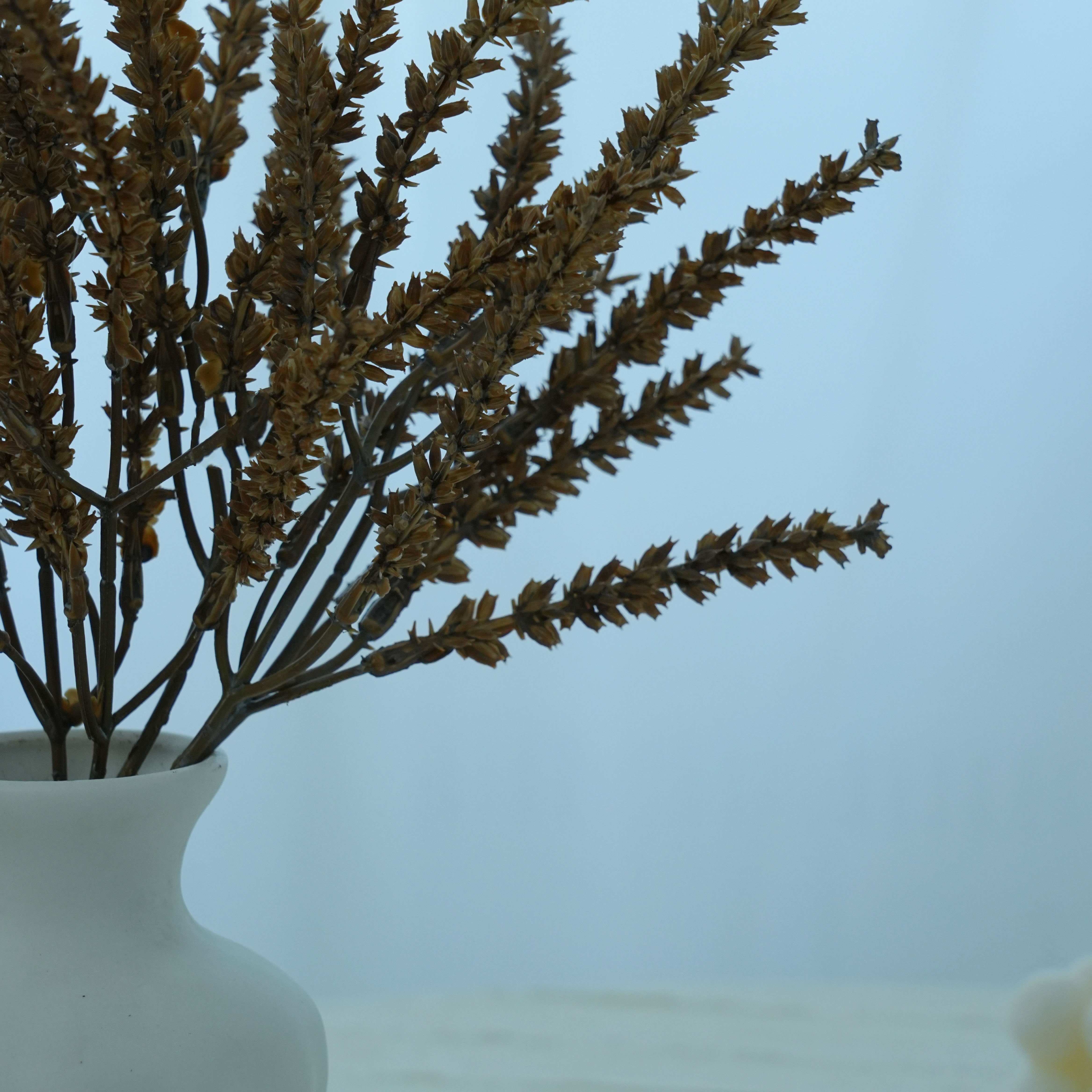 Artificial Lavender Flowers 6Pcs Purple Flower Lavender for DIY Wedding Bouquet Table Centerpieces Garden
