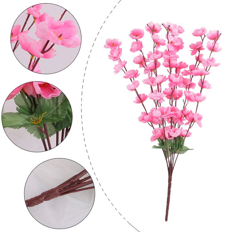 put bunch simulation flower home decoration wholesale living room bedroom housewarming bouquet decoration multi-color optional