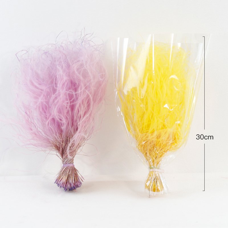 GH-055 direct sales low price wholesale yunnan white red dry Fairy grass dried feather grass flower decor