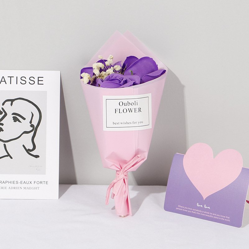 Fine crafts dried flower fashion wholesale DIY gift dried flower bouquet flowers for vase ODM customized logo craft sets