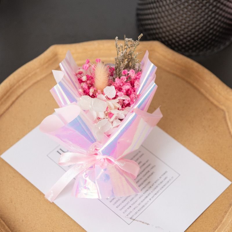 Romantic Mothers Valentine's Day Gift Simulation wedding decorations baby's breath bouquet artificial Dried Mini flowers