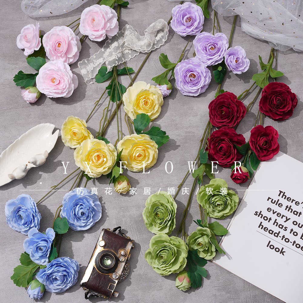 5 first Lilian wedding Hall Road lead flower row home decoration high quality Lilian living room table decoration wholesale