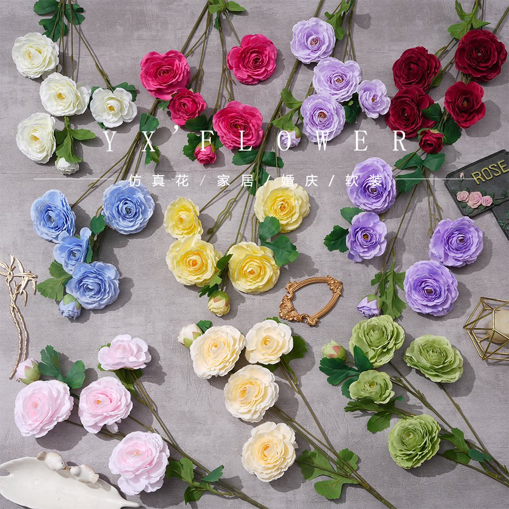 5 first Lilian wedding Hall Road lead flower row home decoration high quality Lilian living room table decoration wholesale