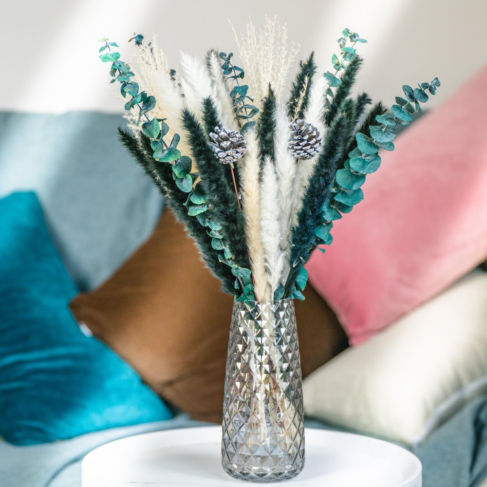 factory supply Amazon hot sell Pampas Grass bouquet dried flower green day
