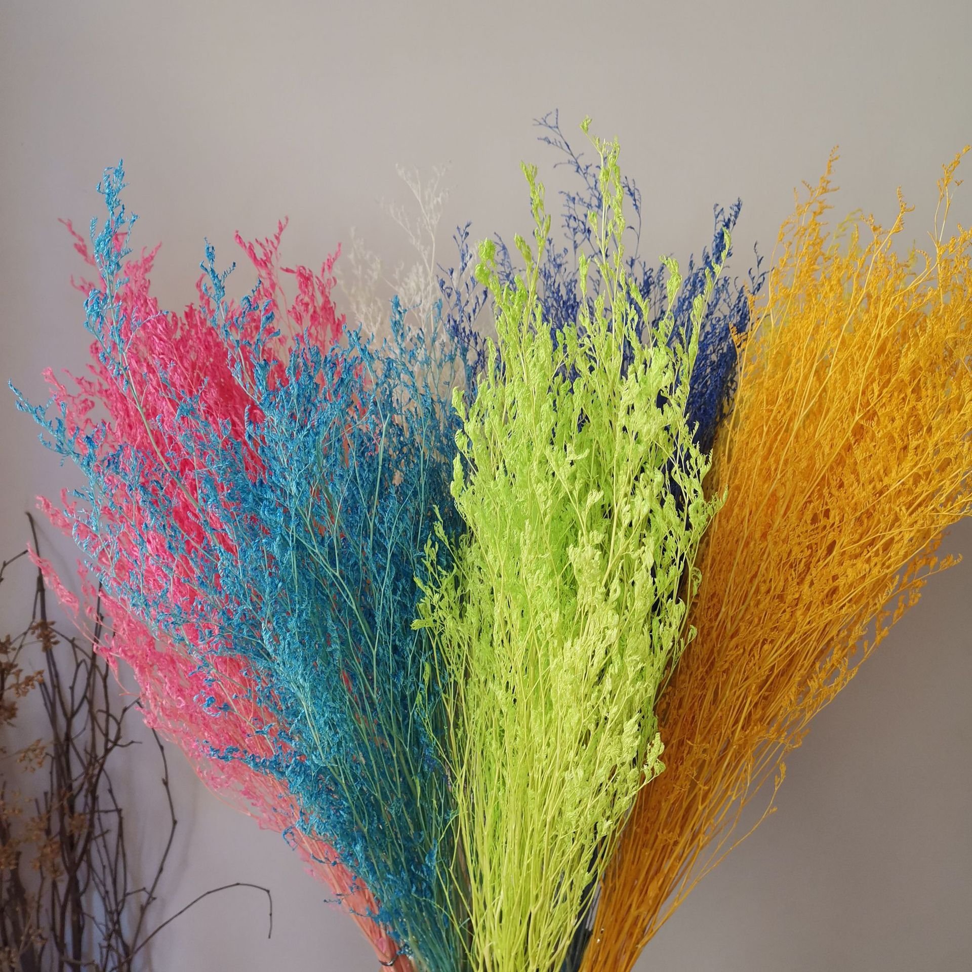 New Product Ideas 2023 Dried Flowers Valentine's Grass Limonium Floral Decors For Floral Arrangement