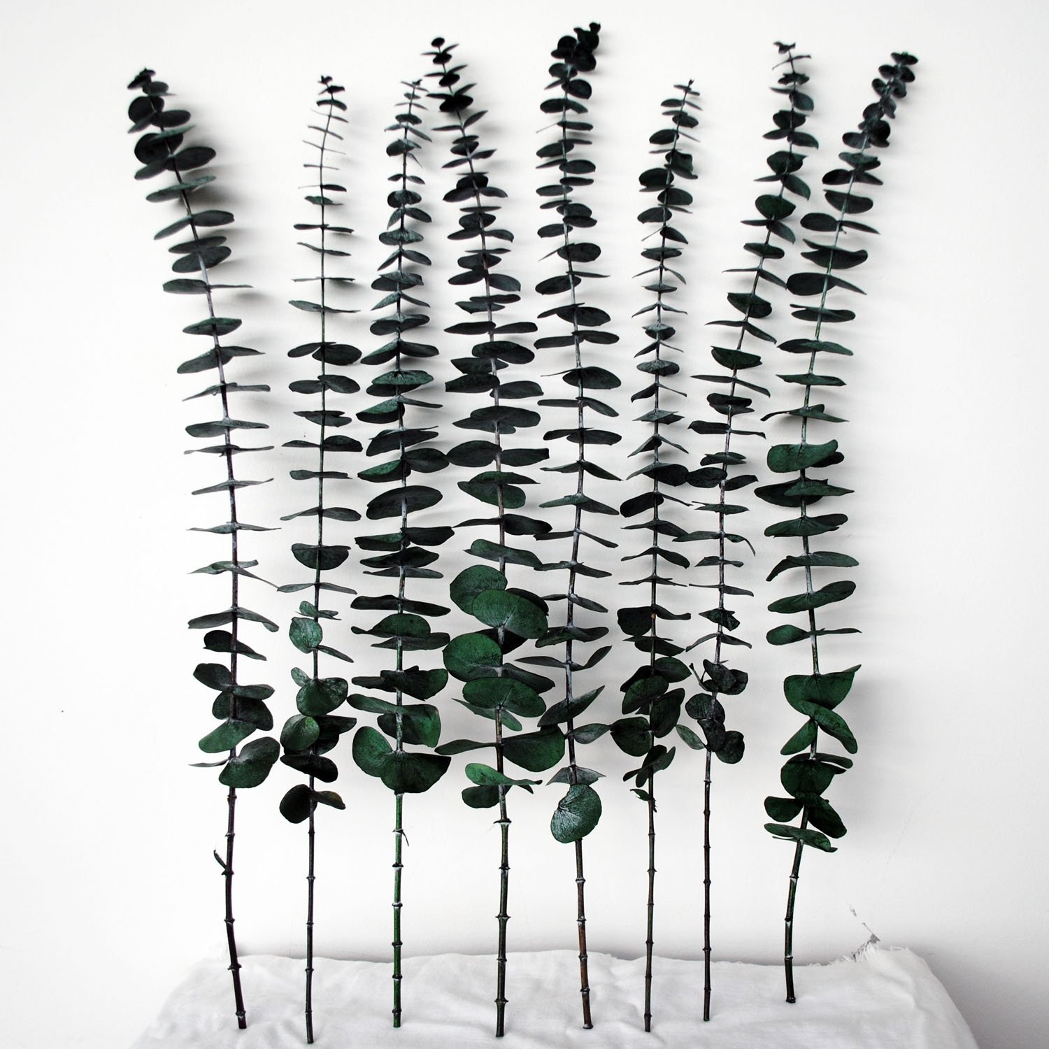 Natural Dried Flowers Bouquet Chrysanthemum Cotton Eucalyptus Leaves DIY Bouquet For Home Party Wedding Decoration