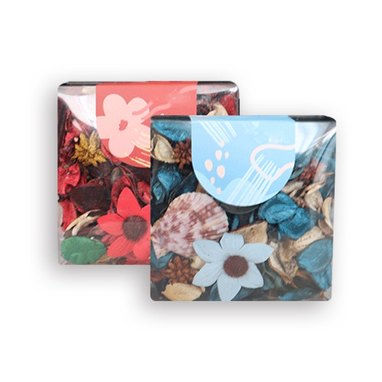 Colorful Mini Natraul Dried Flower Bouquet For Decoration Valentine'S Day Gift Handmade Material Dried