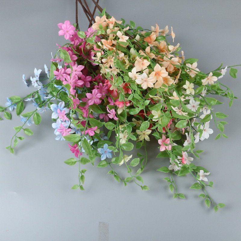 Simulation peach blossom single dried flower