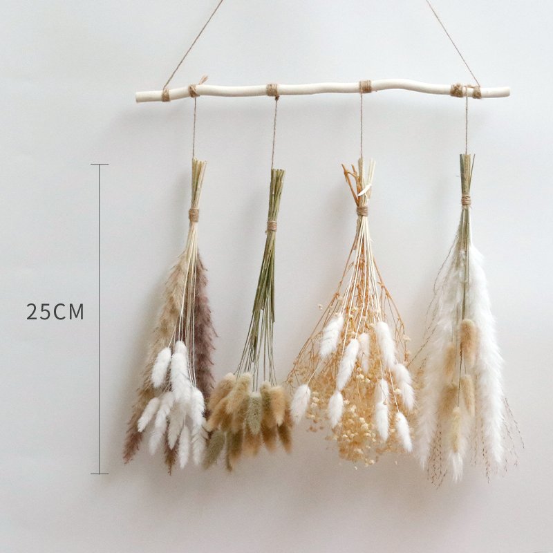 Decor Dried Flower Wall Hanging Dried Flowers RackFall Flowers Dried Herb DIY Floral
