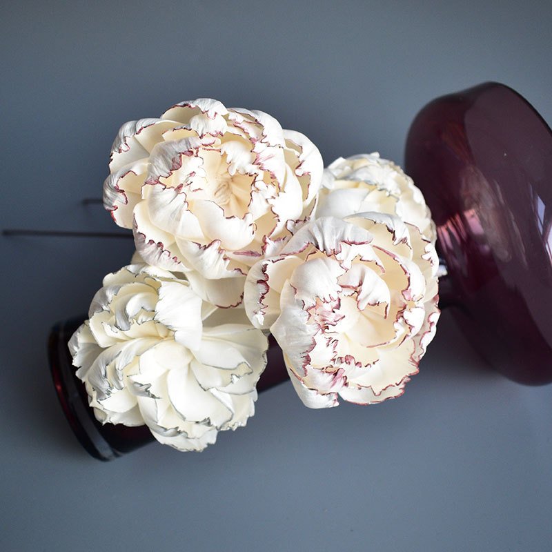 Sora flower peony 6cm no fire aromatherapy diffused flower cane aromatherapy dried flower factory direct sales