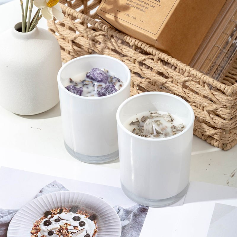 Luxury Home Decorative Scented Candle Gift Set Sleep Aid Dried Flower Soy Wax Aromatherapy Candles