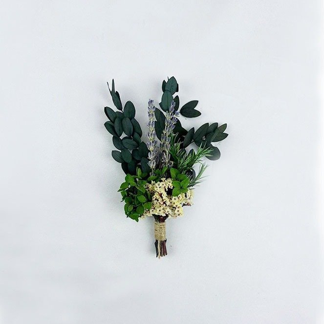 AX-049 Creative Green Small Bouquet Corsage Cross-Border E-Commerce Eternal Flower Souvenir New Year Small Gift Decorative