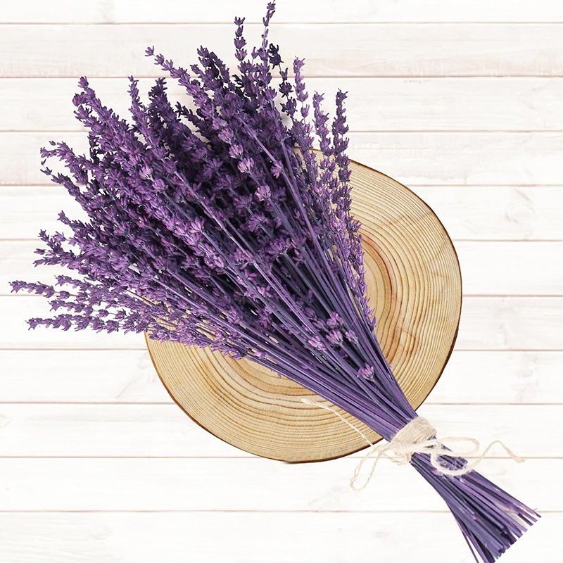 Hot sale natural organic dried flowers purple lavender bundles interior home decoration flowers