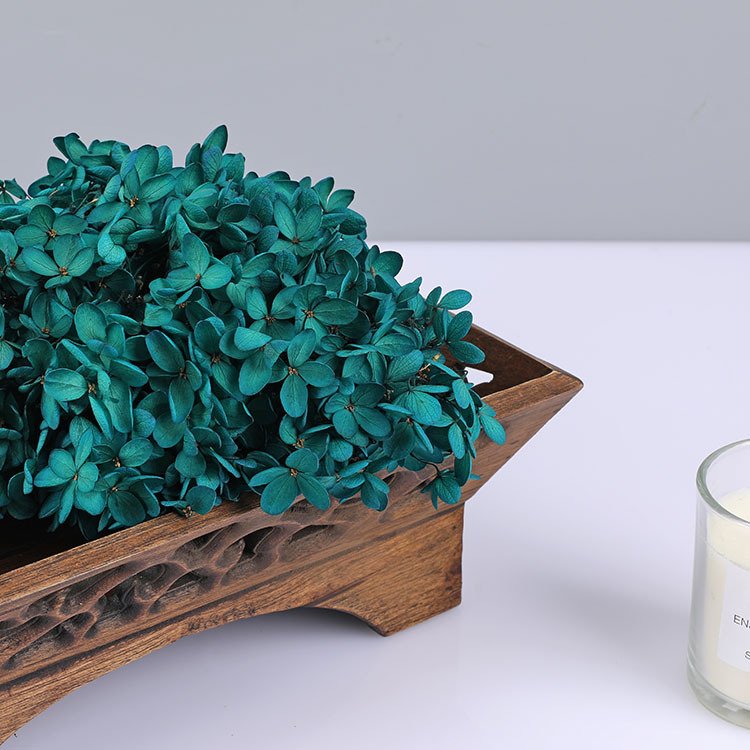 Wholesale 100g Anna Hydrangea Petal Preserved Roses Dried Flower Arrangements for Home and Restaurant Christmas Decor